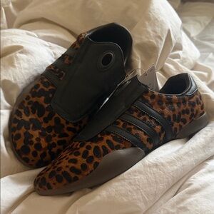 Adidas Taekwondo ME Men’s 8.5 Women’s 10 Leopard Calf Hair Shoes
